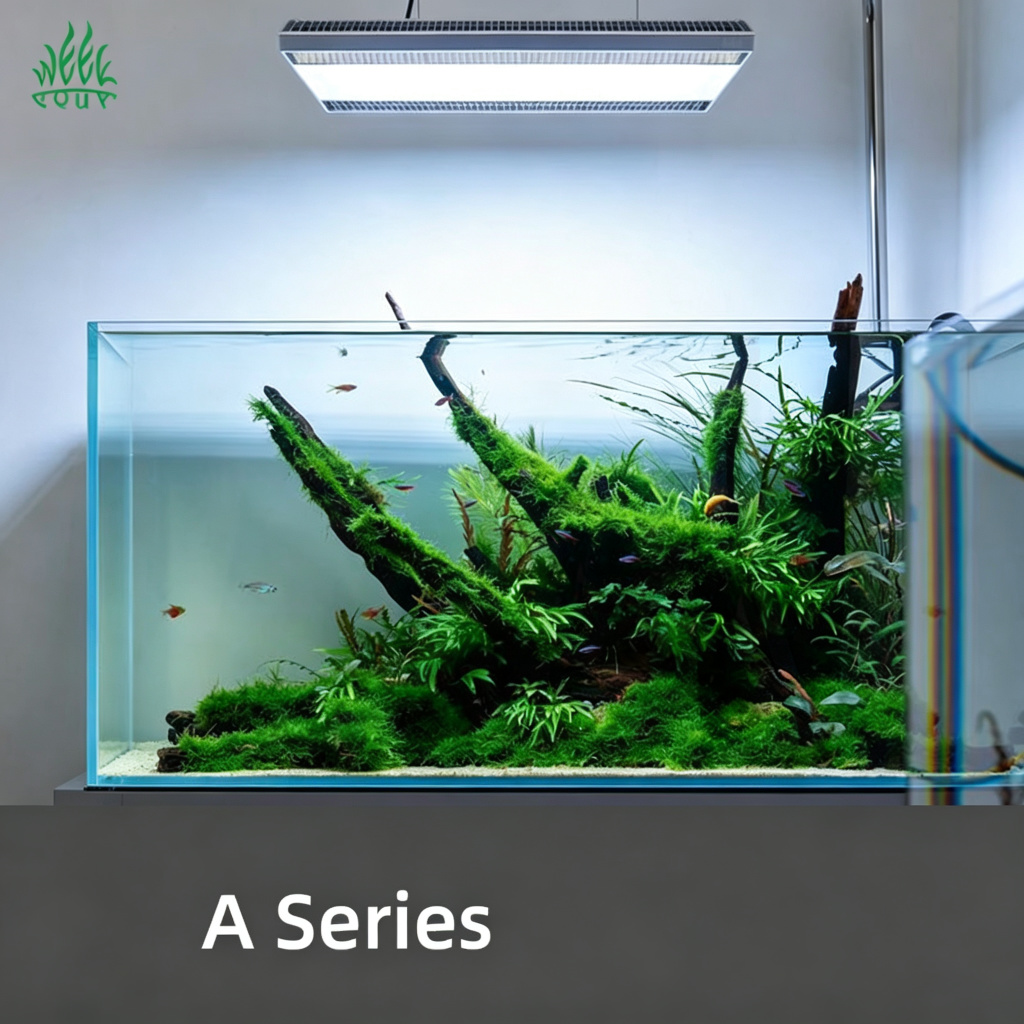 Planted Aquarium Hanging Light - Week Aqua A430Pro LED Lampa Akwariowa