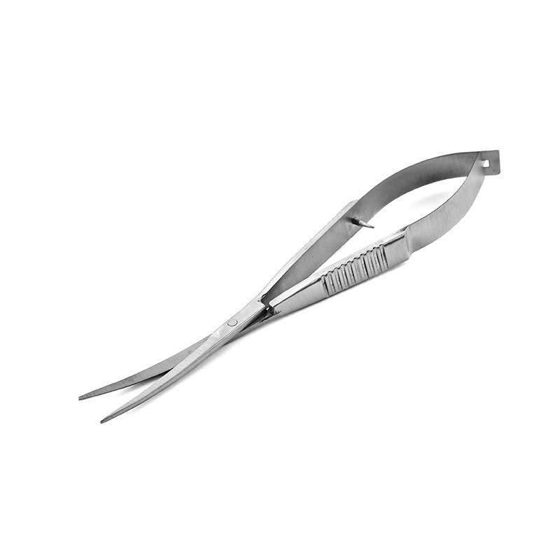 Aquarium Plant Utensils - 1 szt. Zakrzywione Proste Nożyce Sprężynowe