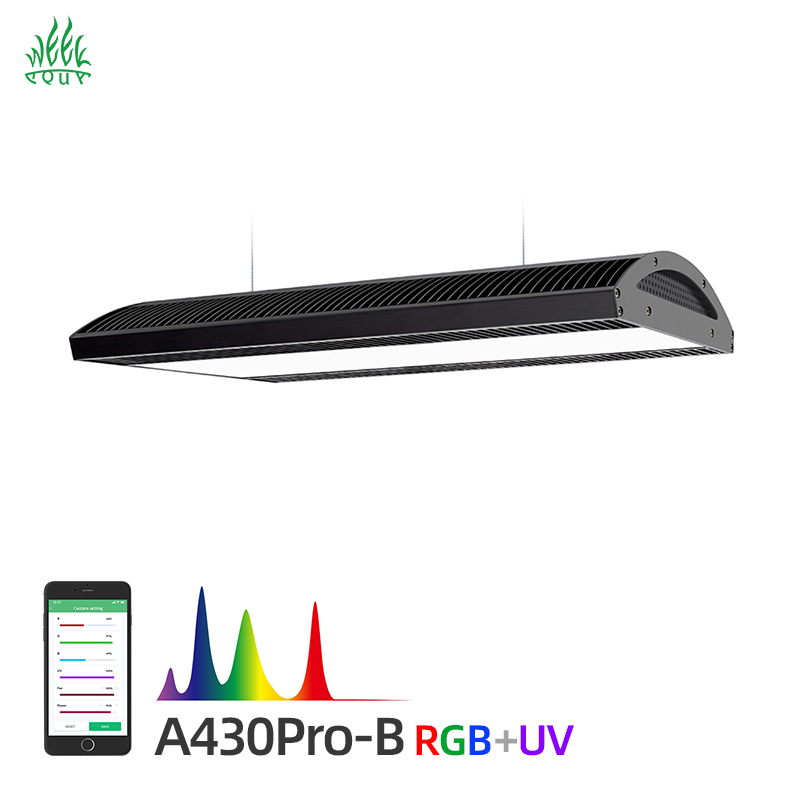 Planted Aquarium Hanging Light - Week Aqua A430 Pro LED Lampa