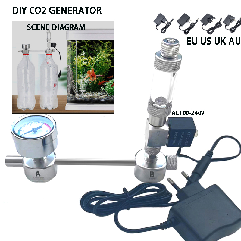 Planted Aquarium Co2 System - Zestaw do samodzielnego montażu generatora CO2