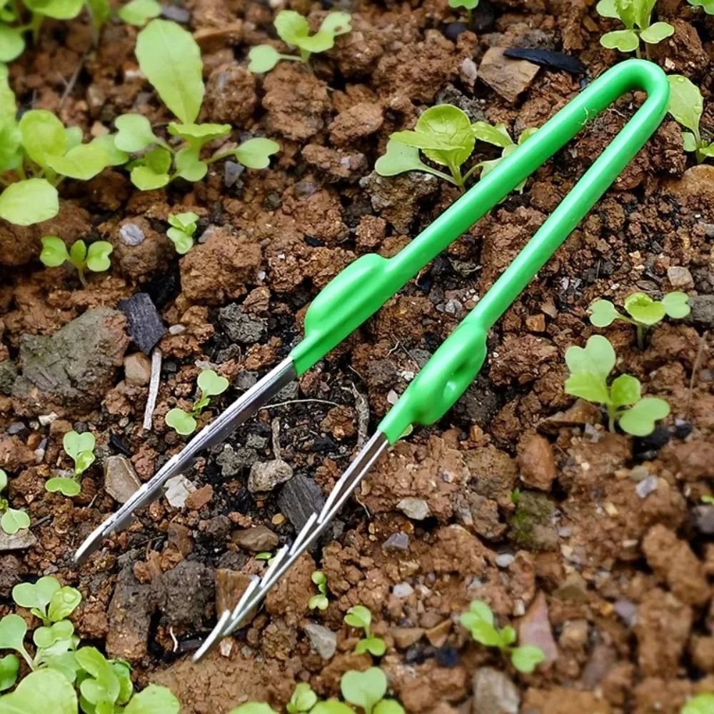 Planted Clip Tweezers - Pęsety ogrodnicze ze stali nierdzewnej, solidne,