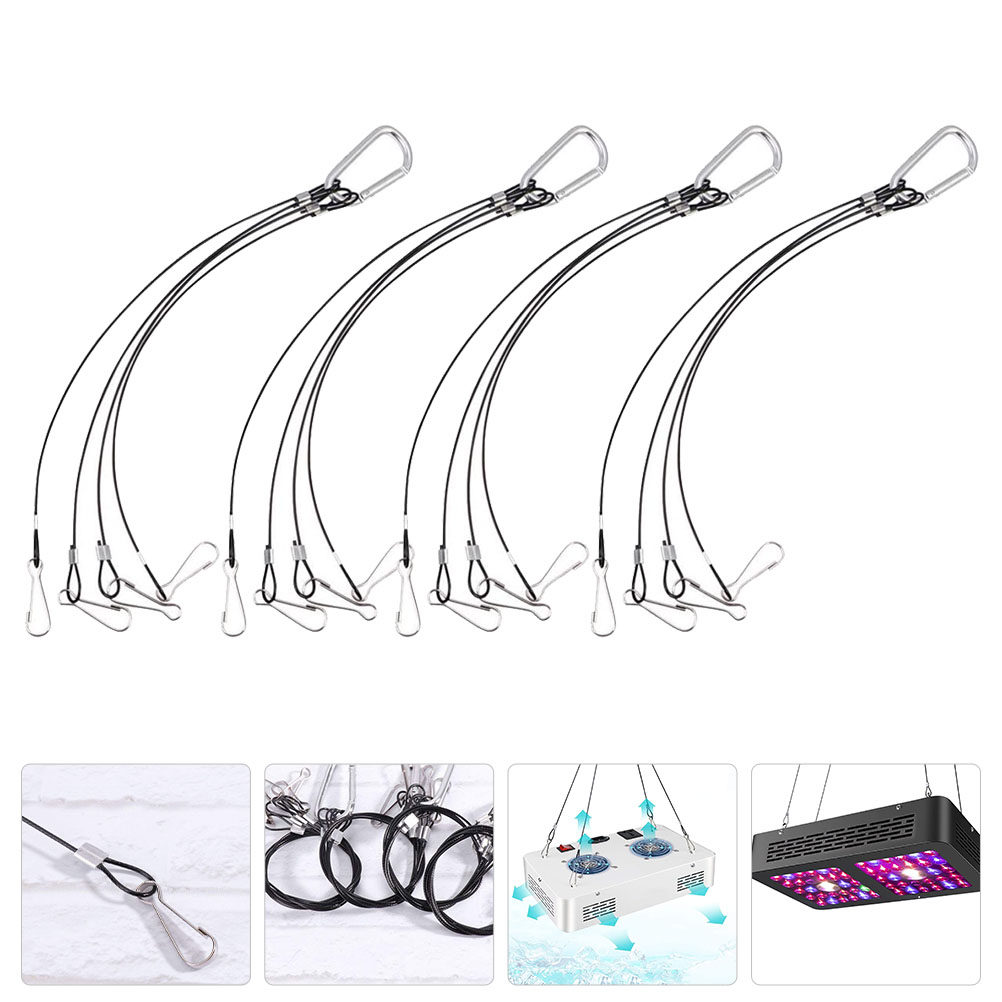 Planted Aquarium Hanging Light - 4 sztuki stalowych wieszaków ze stali