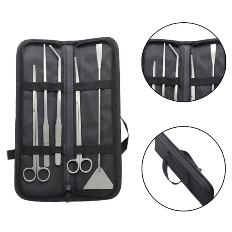 Aquarium Plant Utensils - Zestaw narzędzi do czyszczenia akwarium: nożyczki
