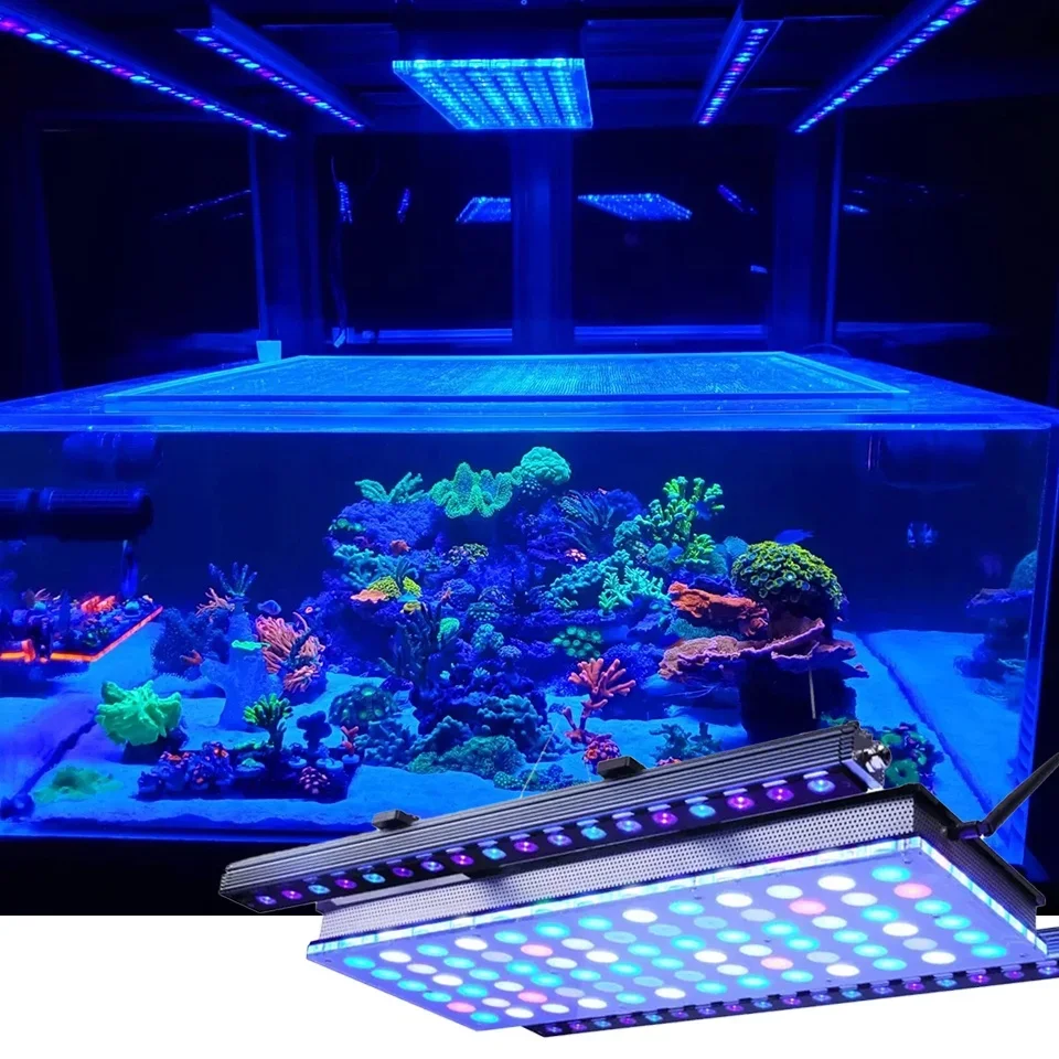 Planted Aquarium Hanging Light - Uniwersalny zestaw wsporników do zawieszania akwarium,