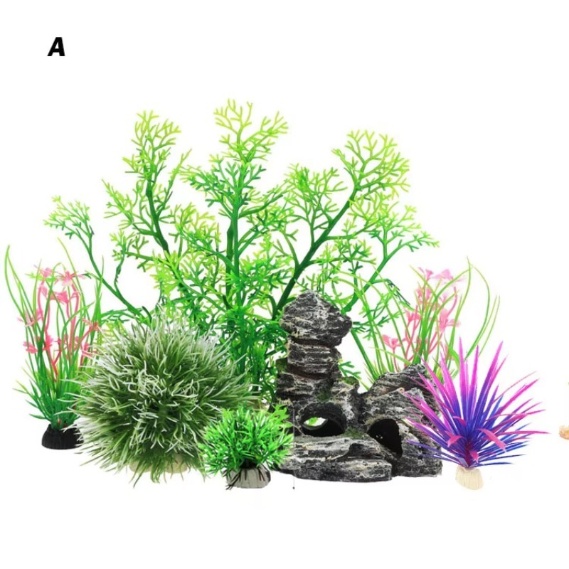 10 szt. Popularne, nowe plasti – Planted Aquarium With Rocks recenzja i cena