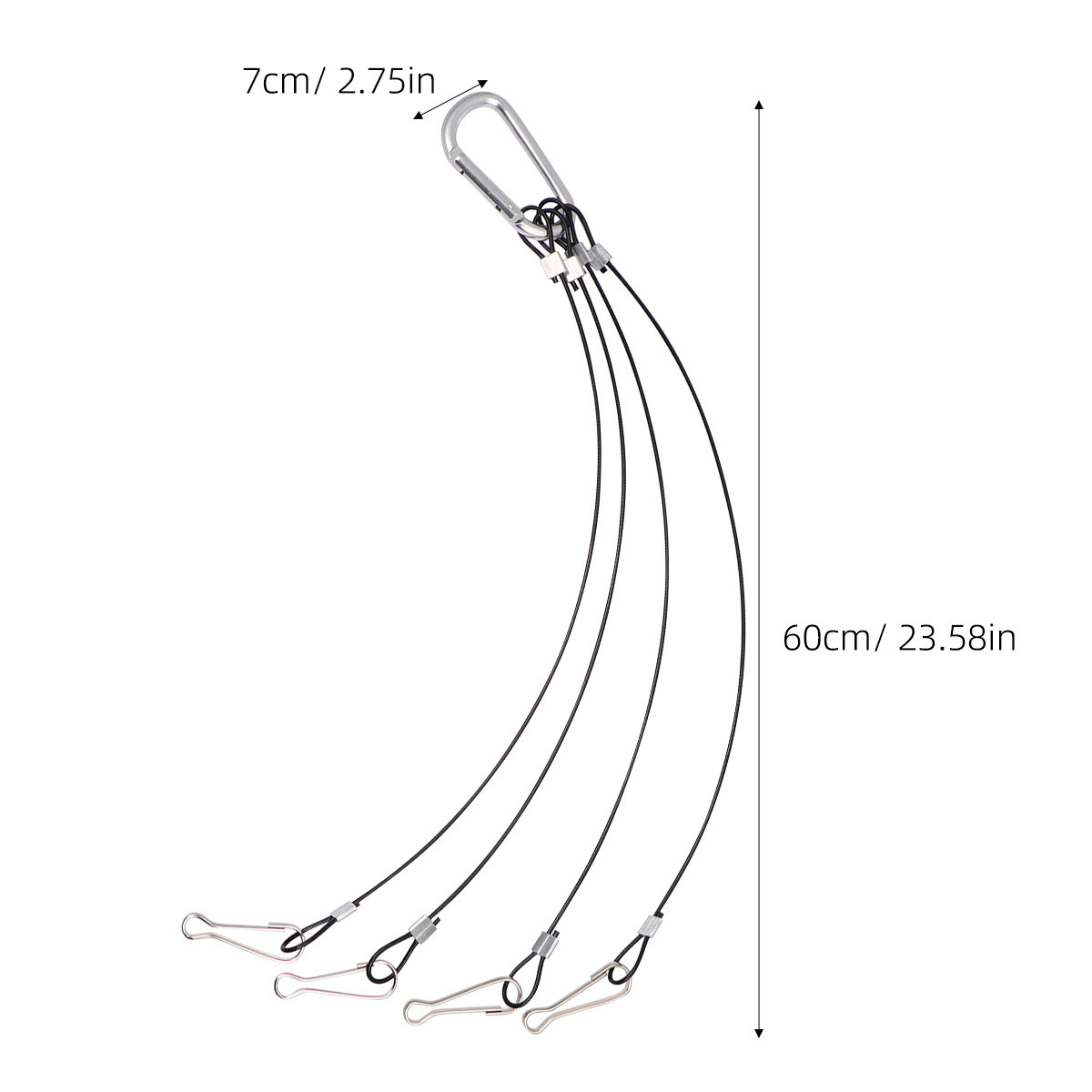 Zestaw 4 szt. lin stalowych do – Planted Aquarium Hanging Light recenzja i cena