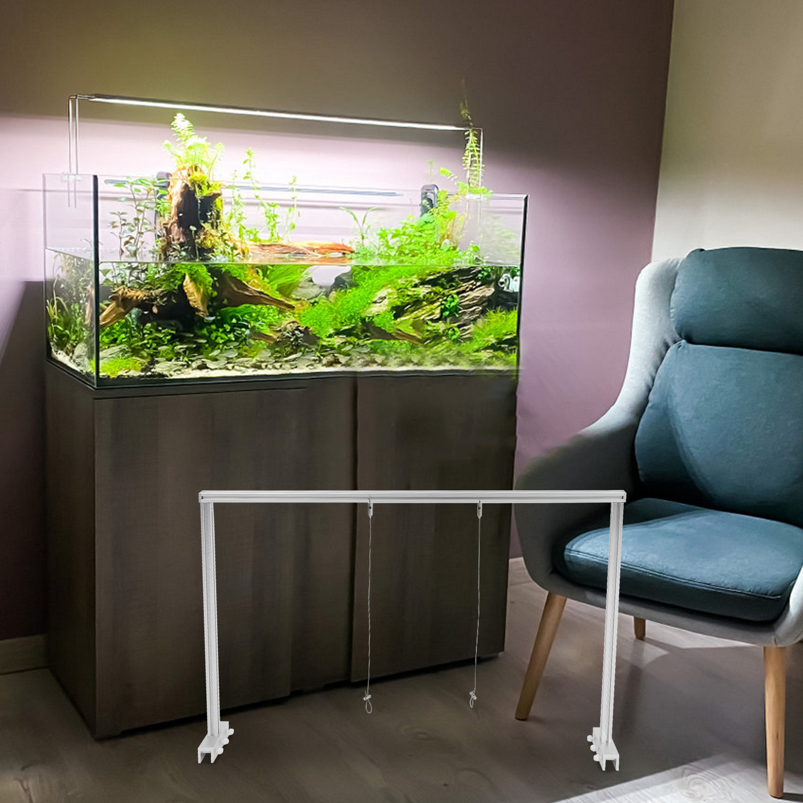 1 Zestaw Aluminiowy, Wytrzymał – Planted Aquarium Hanging Light recenzja i cena