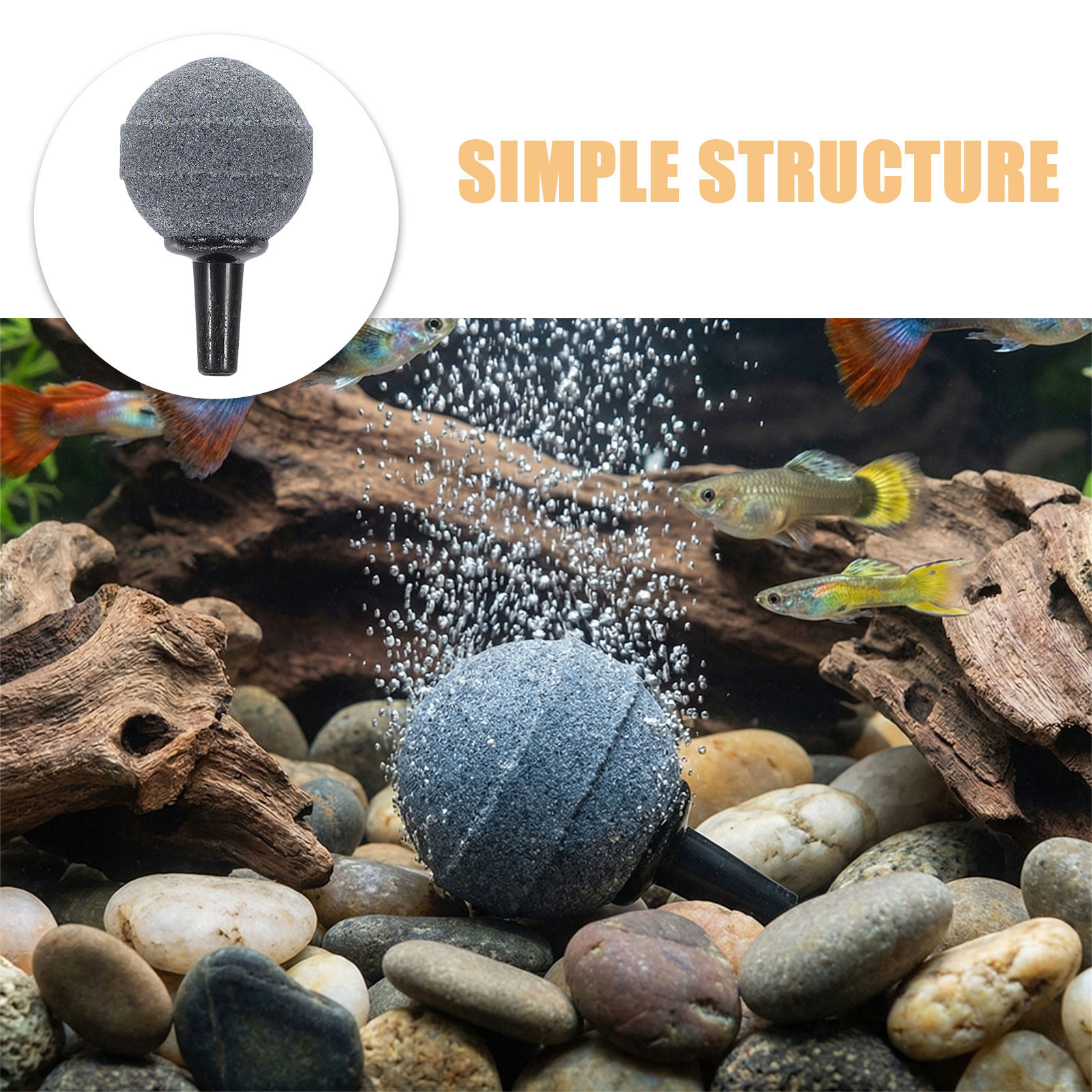 12 szt. Kamieni napowietrzając – Planted Aquarium Air Stone recenzja i cena