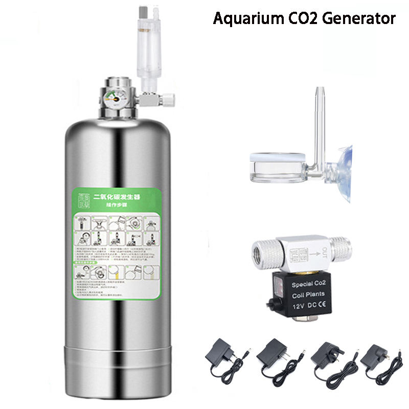 Zestaw generatora CO2 do akwar – Planted Aquarium Co2 System recenzja i cena