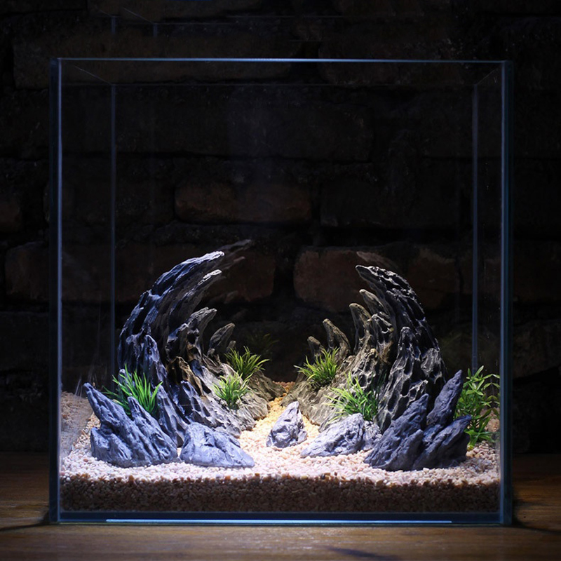 Akwarium stylizowana na kamień – Planted Aquarium With Rocks recenzja i cena